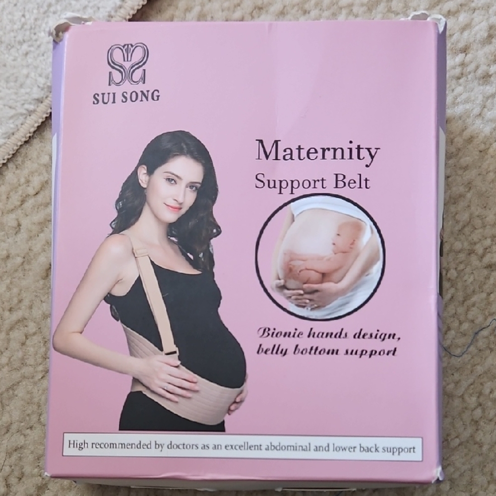 Sui Song Maternity Support Belt in Beige Size XL